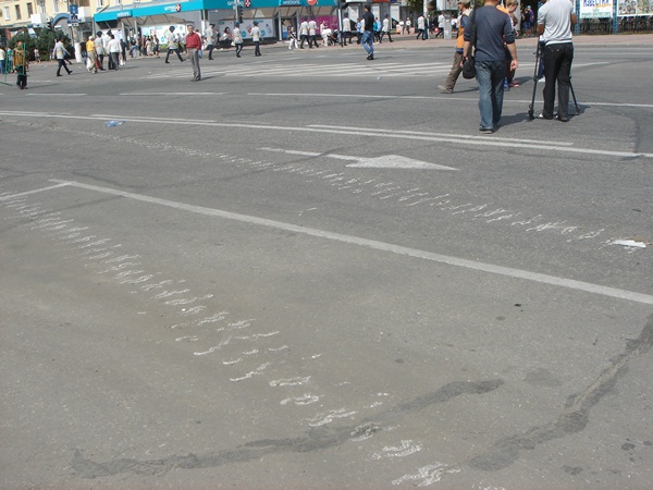 3 сентября по главной улице города Луганска проехал легендарный танк Т-34