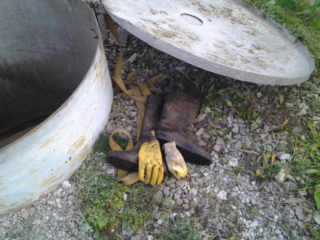 На АЗС произошел несчастный случай