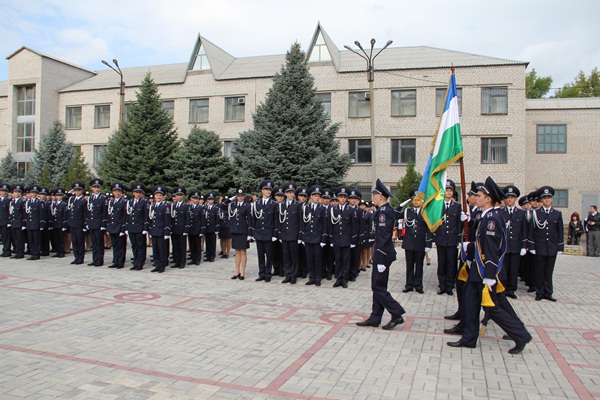 Посвящение в юные милиционеры 