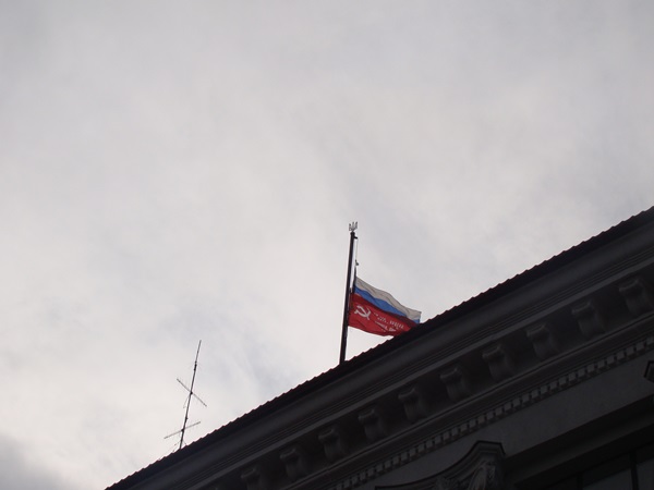 События 9 марта в Луганске (фоторепортаж)