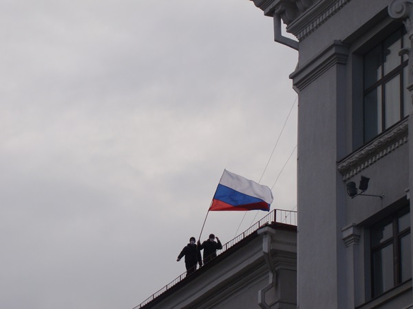 События 9 марта в Луганске (фоторепортаж)