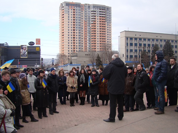 События 9 марта в Луганске (фоторепортаж)