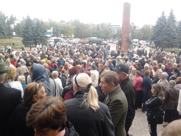 Митинг в Антраците