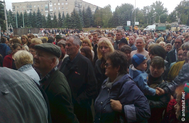 Голодный бунт в Антраците