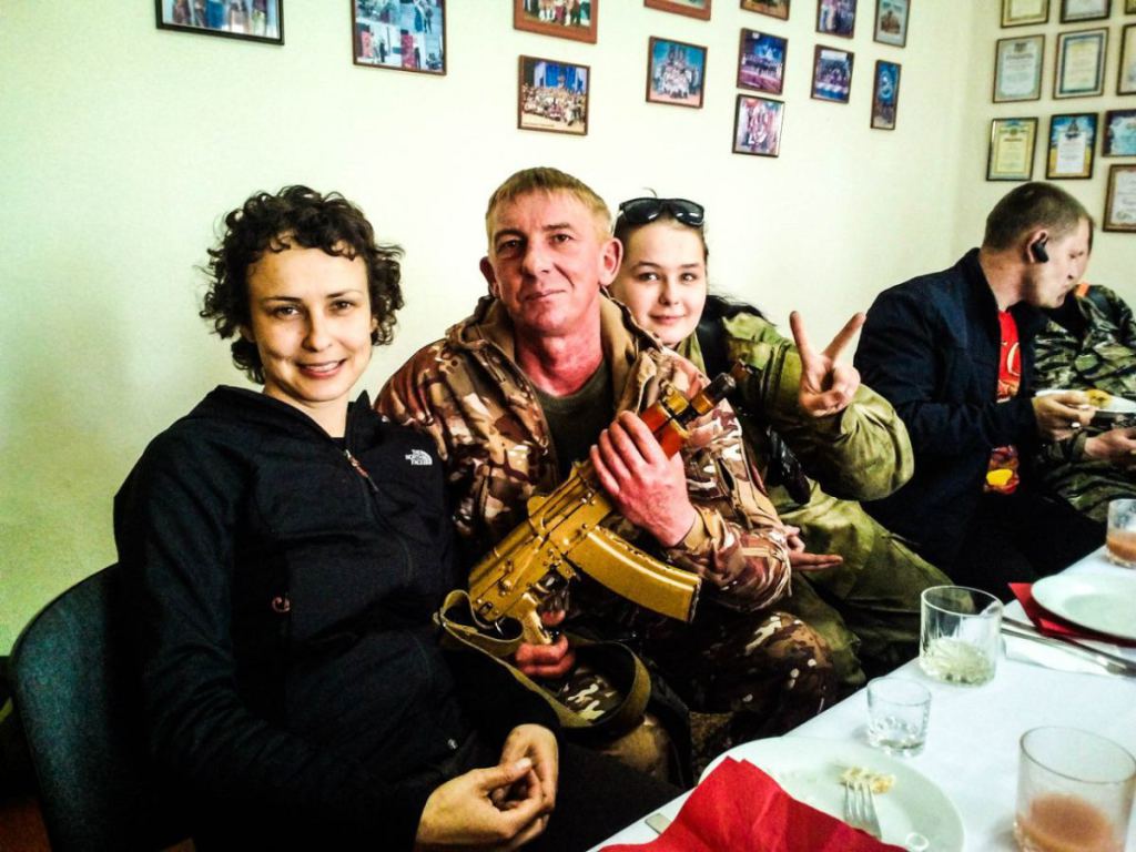 Чичерина в гостях у бандитов